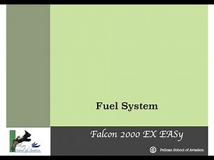 Falcon 2000 Fuel system