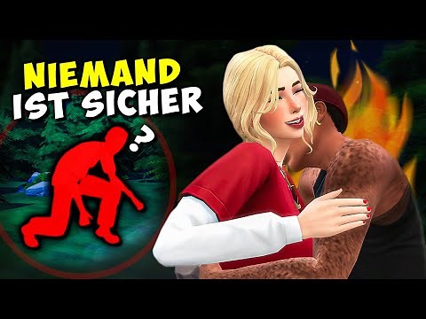 Ich schicke 6 TEENAGER in Zeltlager, ABER jede Nacht VERSCHWINDET jemand 😳😱 | Die Sims 4 Nesmeralda