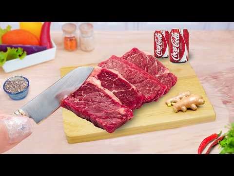 How to Make Mini Beef Stew With Coca Cola 🍷 Mini Food