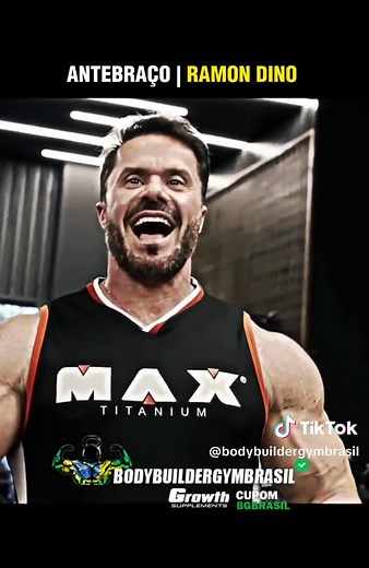 Ramon Dino 🦖 | Quase 50cm de antebraço! #ramondinopro #antebraço #bigarms #bodybuilder #academia #treino #flexlewis