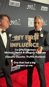 At the ASC Awards, Gaucho Gaucho co-directors and cinematographers Michael Dweck @michaeldweckstudio and Gregory Kershaw @gregorykershaw shared their First Influence: Rodrigo Prieto, ASC, AMC’s @rpstam bold handheld work in 21 Grams, and the American Cinematographer coverage that gave the behind the scenes — along with the poetic visuals of Soy Cuba by Sergei Urusevsky. Thoughts on these films? Their own black-and-white, vérité feature went on to win the ASC Award for Best Documentary Cinematogr