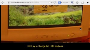Python Challenge! Python技术挑战【生肉】