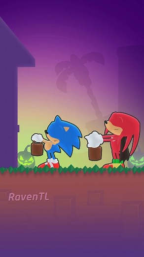 Sonic goes Trick or Treating