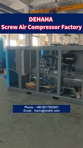 🔧 Screw Compressor Setup: Low-Pressure, Big Efficiency