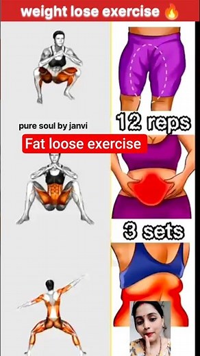 Lose Lower Belly Fat & Tone Thighs Fast! 🔥 (3 Sets x 12 Reps Workout) 😱 #workout #shorts #new #fit