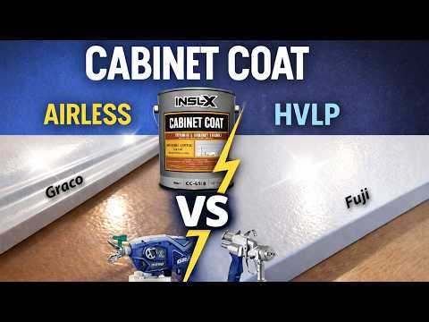 Graco TCPro vs Fuji SP2 Spraying Cabinet Coat