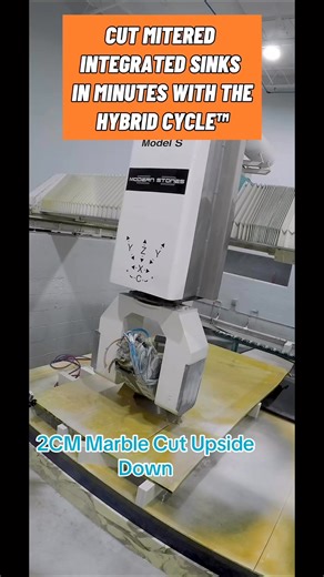 12K views · 65 reactions | Perfect Integrated Miter Sink! All pieces cut in 20 minutes with PERFECT EXACT measurements! #poseidonmachinesarethefuture #countertops #worksmarternotharder #kitchen #hybridcycle | Poseidon Industries, Inc. | Facebook