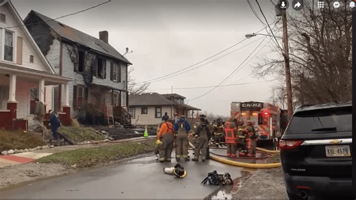 Multiple departments respond to Cadiz house fire