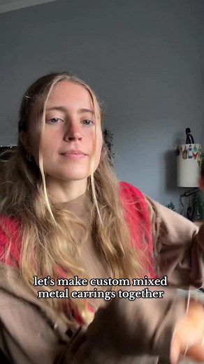 9.3K views · 1.5K reactions | Mixed Metal Moonstone Hoops A custom...