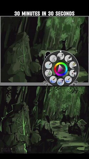 Сoncept art 30 minutes #krita #speedpaint