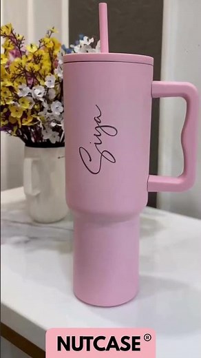 Custom Tumblers with Name Logo Initials by Nutcase | Personalized Stanley Cups