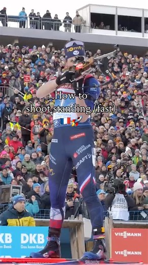 Standing shooting? No problem for Julia Simon! 🇫🇷😮Julia, what an incredible performance in the Olympic mixed relay. She anchors the French relay team to gold in Antholz. 🥇 Here she shows how to deliver in standing shooting in Ruhpolding. #Biathlon #Olympics #MilanoCortina2026 | Biathlonworld