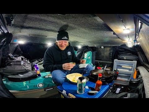 Solo Truck Camping Deep in a New Mexico Canyon - Crab Quesadillas & an Abandoned Orchard