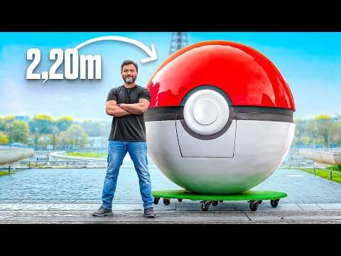I 3D Printed a Giant Pokéball You Can Live In !