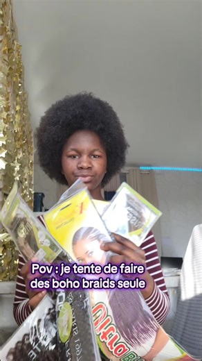 Réalisation de Boho Braids sur Cheveux Crépus