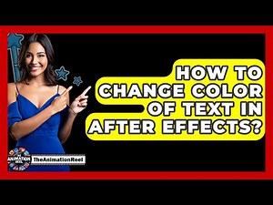 How To Change Color Of Text In After Effects? - The Animation Reel