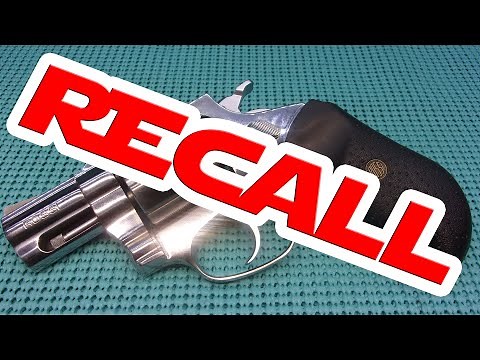 Rossi Revolver Recall by Taurus