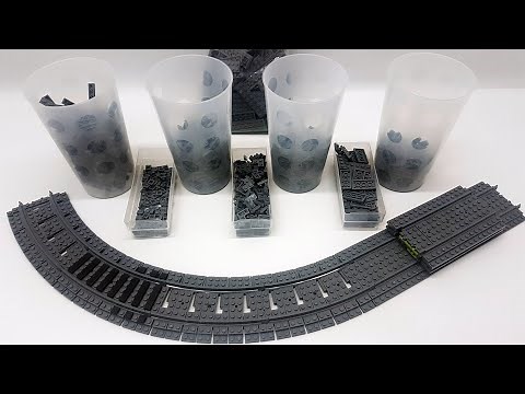 Haul & How-To Ballast LEGO Curved Train Track