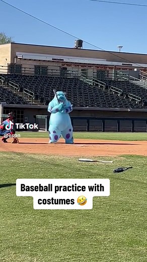 Baseball Practice Costume Fun