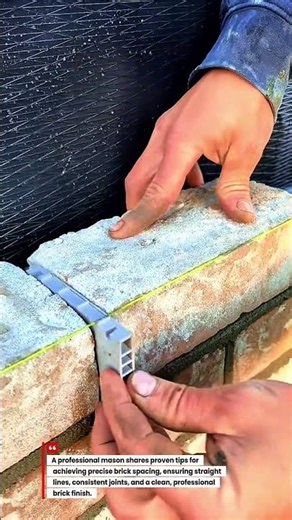 Perfect Brick Spacing Tips | Precision Masonry Technique