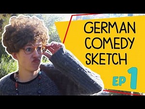 GERMAN LESSON 54: Basic Conversation in German - Comedy Sketch