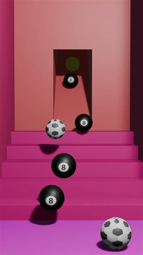 2 Minutes of Hypnotic 3D Loops ✨🔁 | Surreal Motion, Geometry & Satisfying Visuals