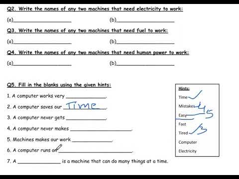Computer science worksheet