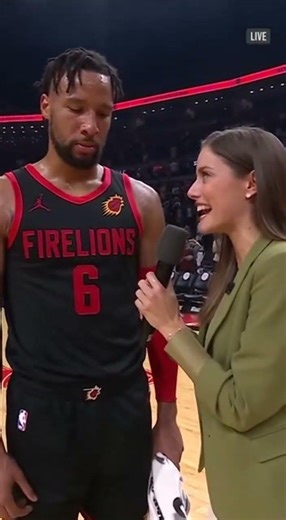 Hilarious Post-Game Interview: Reporter PROPOSES to Star Player LIVE On-Air! | FIRELIONS Basketball
