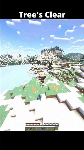 Tree's Clear 🌳Minecraft Command Block #bome
