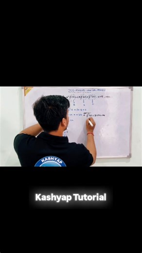 Kashyap Tutorial | IIT JEE 2026 questions decoded step-by-step 💡 If you want concept + speed + accuracy, this one’s for you! 👉 Full detailed solution on... | Instagram