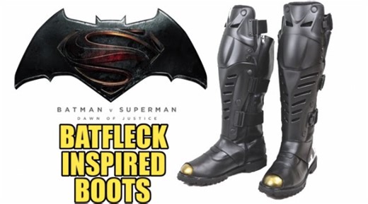 Batsuit 2.0 Update; Batfleck Inspired Boots!!