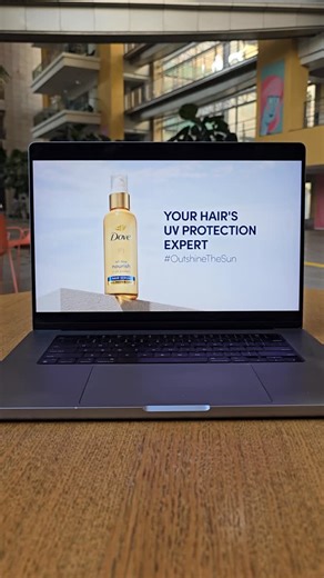 Dove India on Instagram: "Your hair’s UV protection expert is here. 😉 Get nourished looking hair all day long with Dove All Day Nourish + UV Protect Serum. 💙 Ready to #OutshineTheSun? . . #Dove #DoveIndia #UVProtectSerum #HairDamage #SummerEssentials (Dove India, UV Protect Serum, Healthy Hair, Summer Care)"