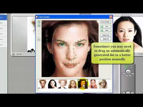 Morph a Series of Faces in One Minute