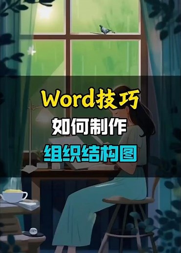 word如何制作制作结构图？ #办公技巧 #word教程 #组织结构图