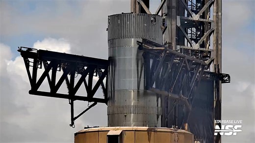 60K views · 646 reactions | There’s been significant progress on Ship 30 and the second Orbital Launch Tower, with an estimated completion date in sight. But the real highlight? SpaceX's intense preparation for the first-ever catch of a Super Heavy booster using the Chopsticks! Join us as we dive into the latest developments, including the ongoing infrastructure work at Starbase and much more in your Starbase Update, link in the comments below  | NASASpaceflight.com | Facebook