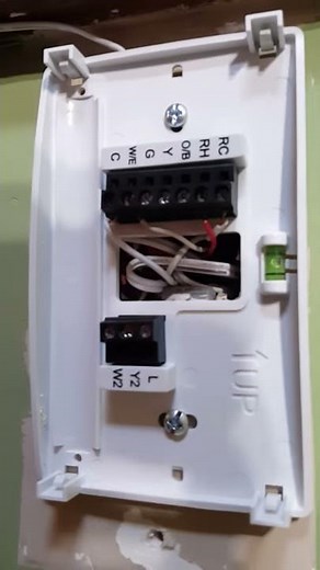Emerson Sensi Thermostat installation with 2 wires (oil furnance) part 3