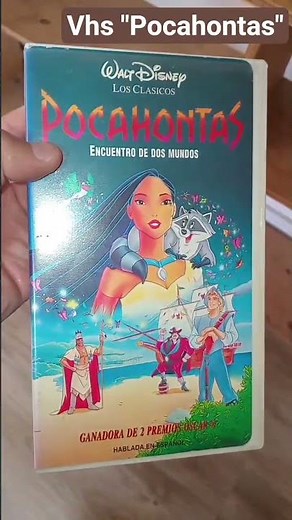 vhs "pocahontas" walt disney #coleccionables#waltdisney#pocahontas
