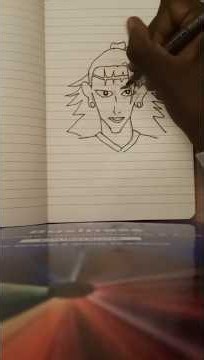 Drawing suguru geto in my art style #jjk #sugurugeto #fanart#sketchbook