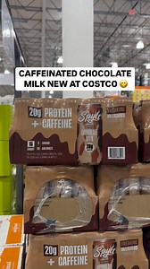 139K views · 1.1K reactions |  Caffeinated Chocolate Milk at Costco! YUM! Delicious chocolate milk with coffee AND 20g of protein...sounds good to me! Plus it has 0g of sugar and are only 90 calories per can! Get 15 for $27.99. #costco #chocolatemilk #proteincoffee #coffee | Costco Buys | Facebook