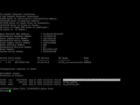 Cisco 3850 convert from Bundle to Install mode
