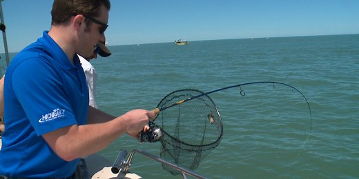Spring walleye bite continues on Lake Erie