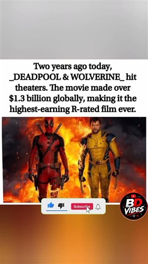 *$1.3 BILLION: THE BIGGEST R-RATED MOVIE EVER*#shorts #viral #trending