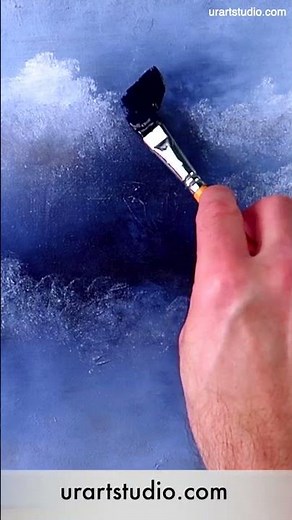 How to paint Rocky Island Acrylics Step by Step Painting Techniques #landscapeart