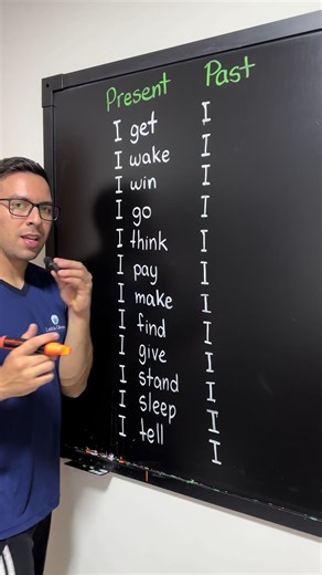 Present and past #english #englishteacher #englishlesson #englishlearning #ingles