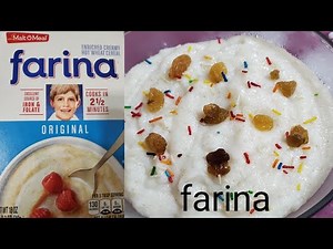How to make farina/Quick and Easy recipe/ only 3 ingredients/Recipe for farina