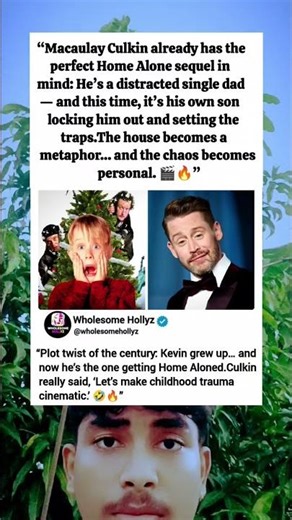 Macaulay Culkin’s Genius Twist for a Home Alone Sequel