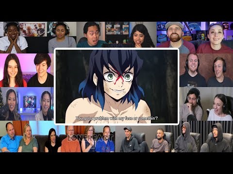 Inosuke’s True Face Revealed Scene - Demon Slayer S1 Ep14 | Reaction Mashup