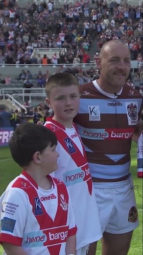 James Roby and St Helens LDSL Players ❤️