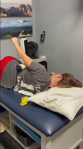 Shoulder dislocation rehab - early phase #physio #physicaltherapy #shoulderexercises