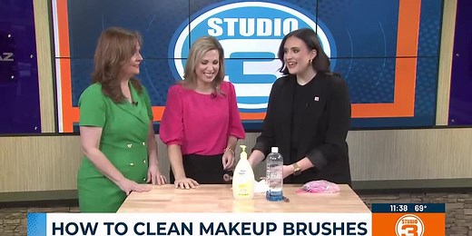 How to clean makeup brushes